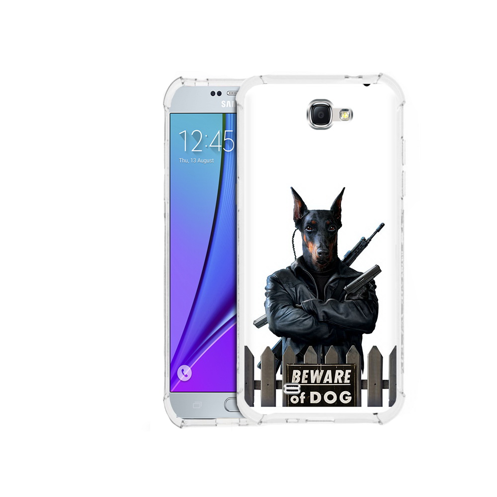 

Чехол MyPads Tocco для Samsung Galaxy Note 2 доберман (PT29983.561.332), Прозрачный, Tocco