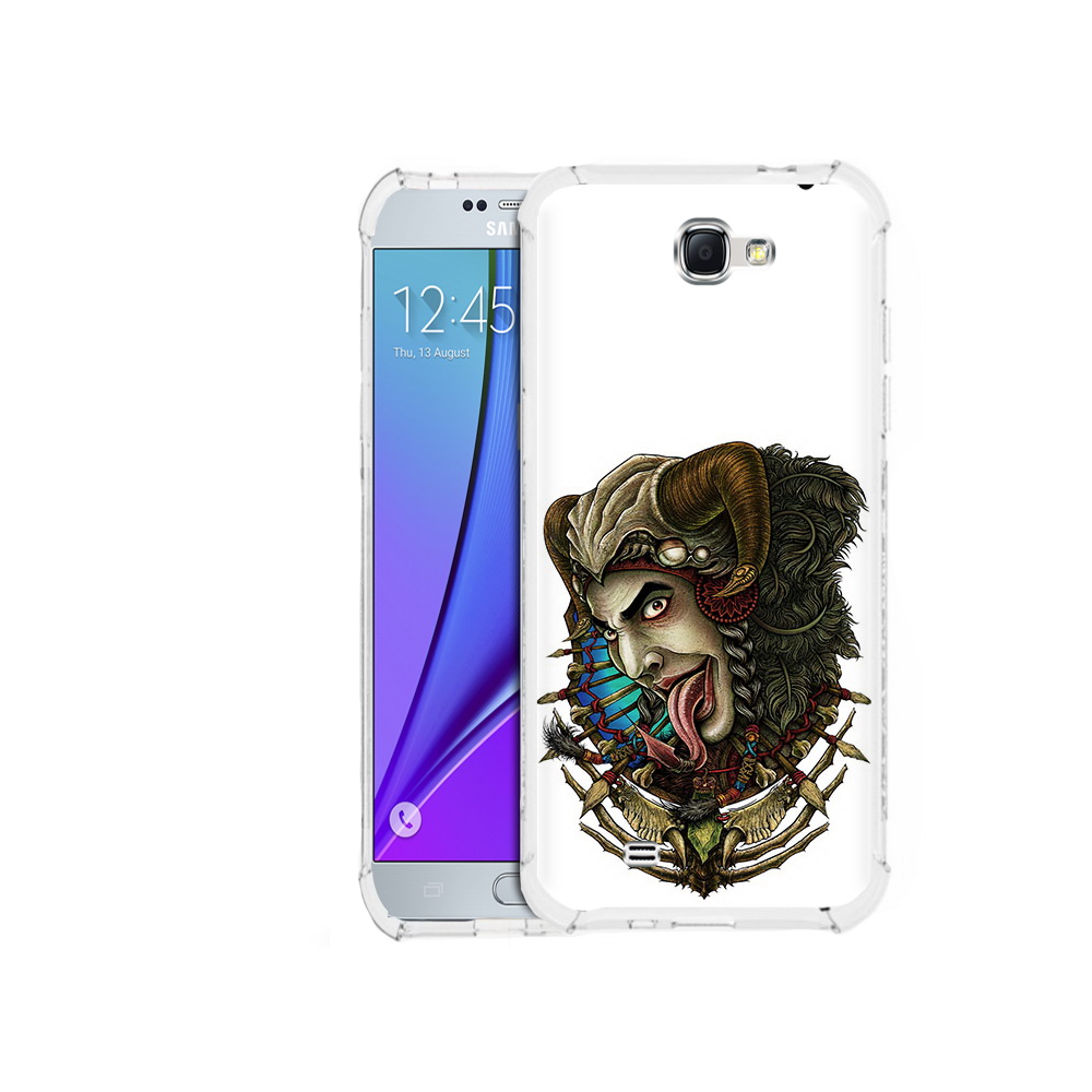 

Чехол MyPads Tocco для Samsung Galaxy Note 2 длинный язык (PT29983.561.330), Прозрачный, Tocco