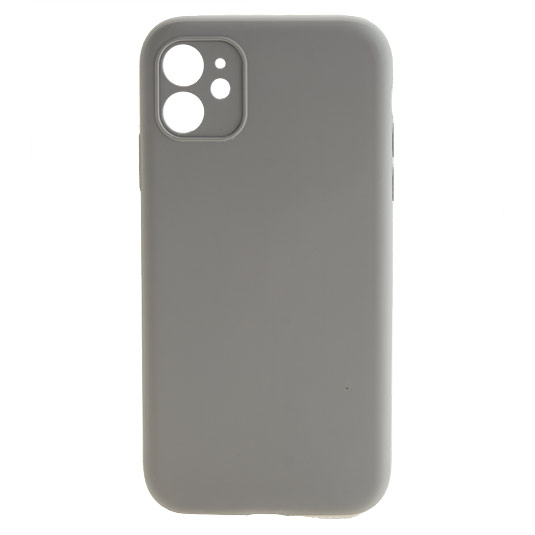 фото Чехол silicone case для iphone 11, серый