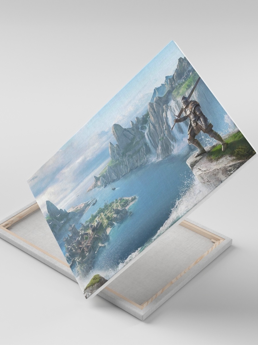 

Картина на холсте СувенирShop The Elder Scrolls: Skyrim 30х40, CV-GMSK1/34