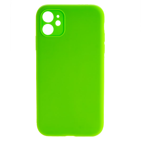 фото Чехол silicone case для iphone 11, салатовый 31