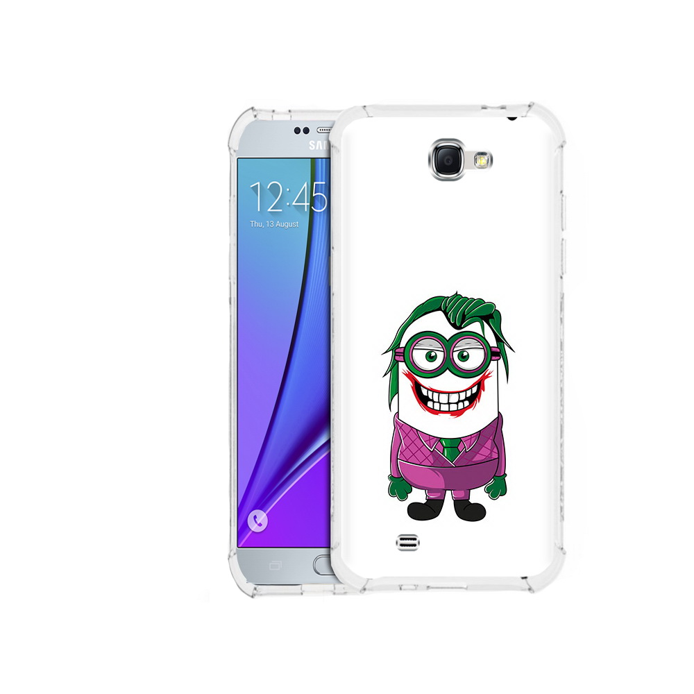 

Чехол MyPads Tocco для Samsung Galaxy Note 2 джокер миньон (PT29983.561.322), Прозрачный, Tocco