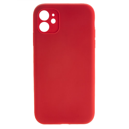 фото Чехол silicone case для iphone 11, красный