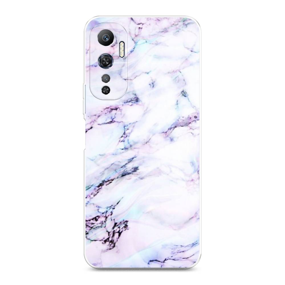 

Чехол на Infinix Hot 20 4G "Радужный мрамор", Серый;фиолетовый, 3103150-3
