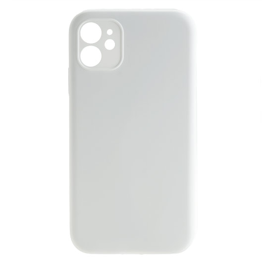 фото Чехол silicone cover для iphone 11, белый silicone case