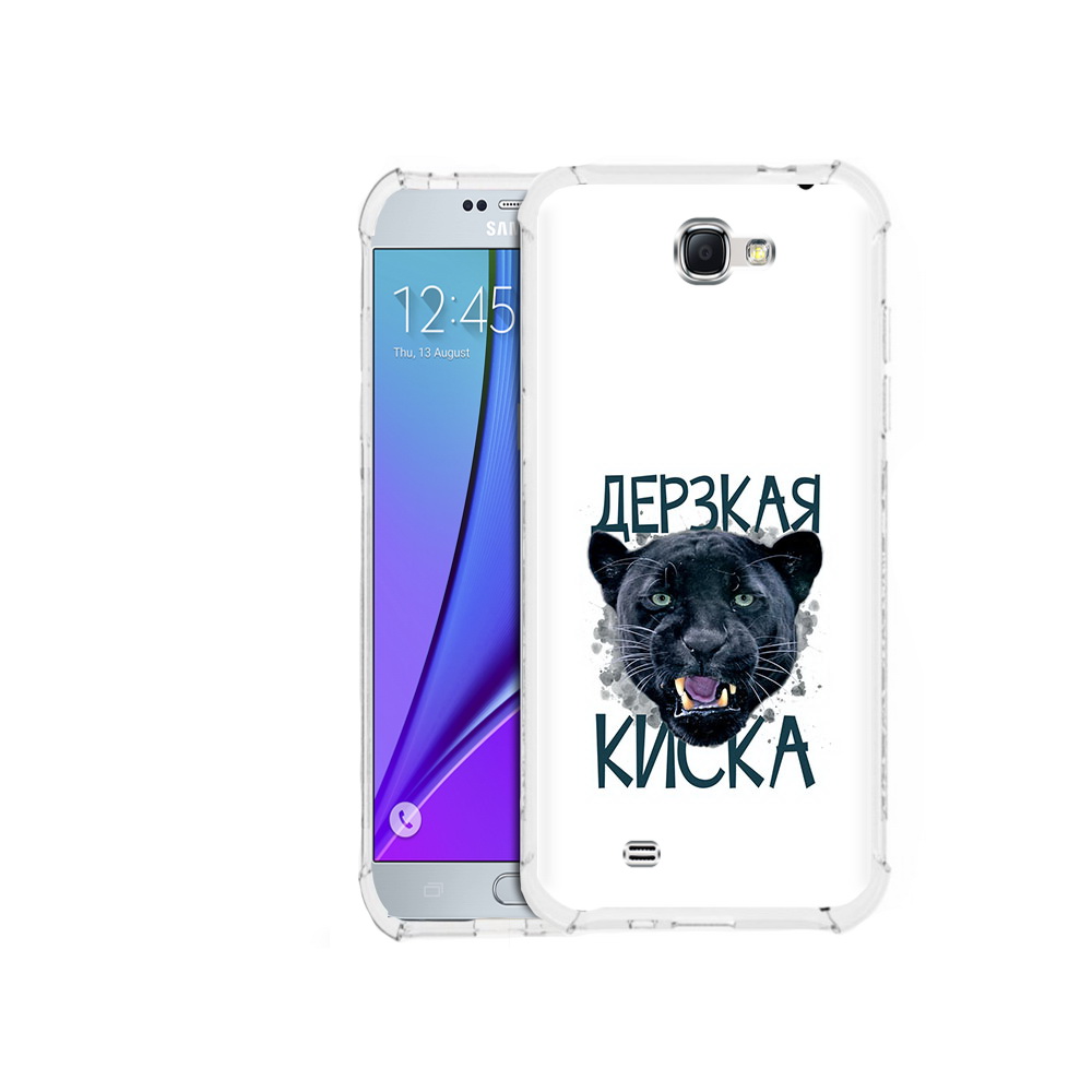 

Чехол MyPads Tocco для Samsung Galaxy Note 2 дерзкая киска (PT29983.561.319), Прозрачный, Tocco