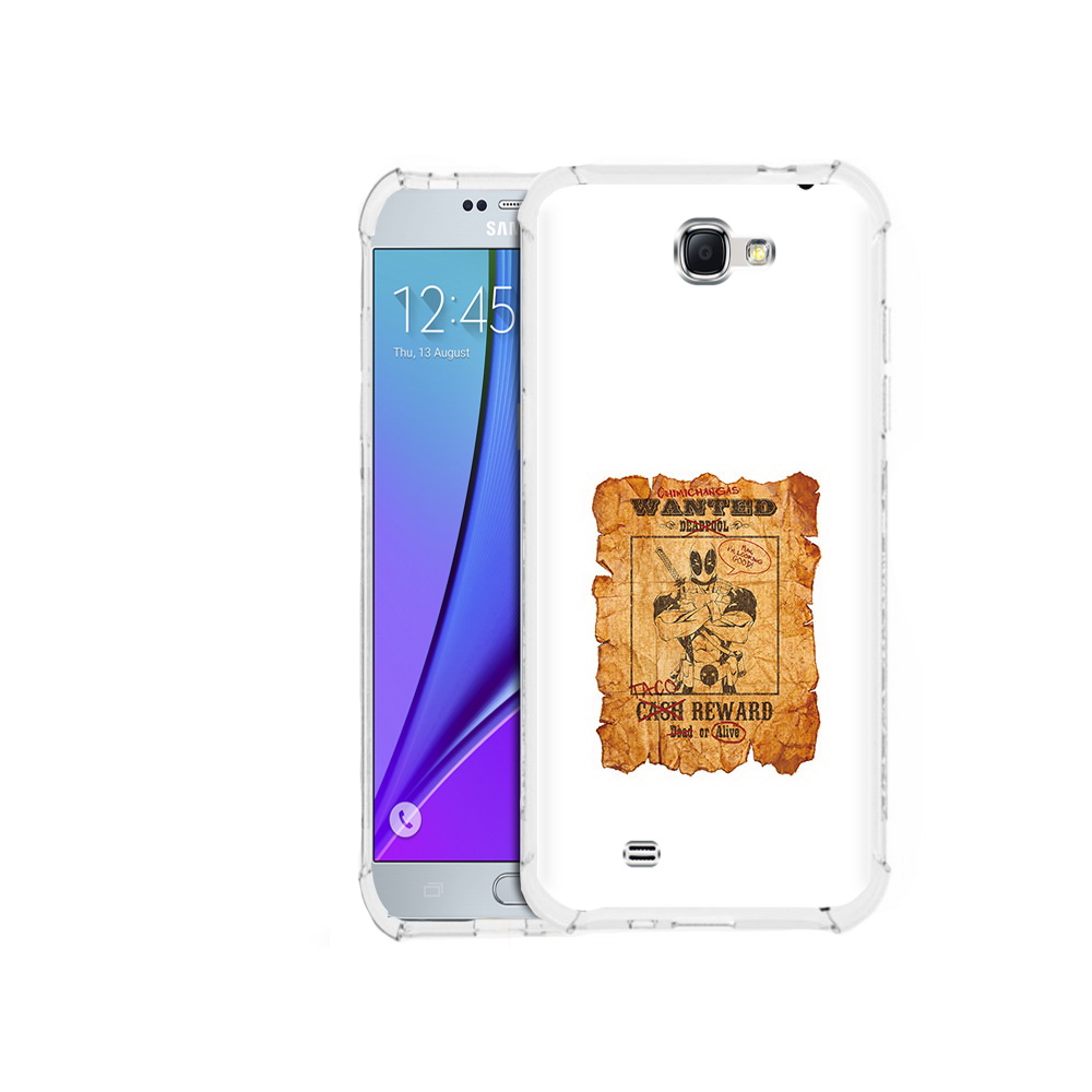 

Чехол MyPads Tocco для Samsung Galaxy Note 2 дедпул (PT29983.561.317), Прозрачный, Tocco