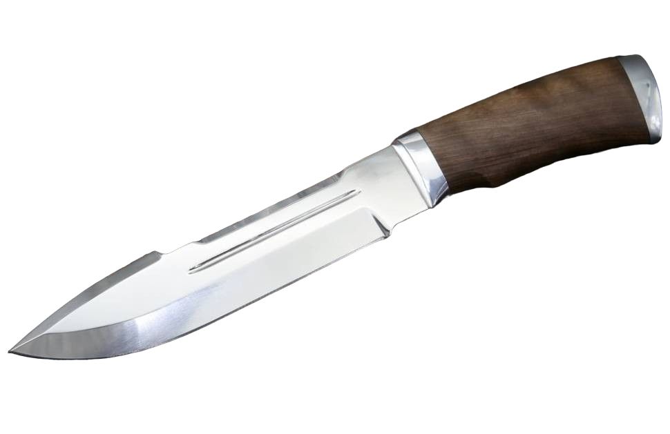 

Павловские ножи Тайга, сталь 65х13, рукоять орех, Тайга