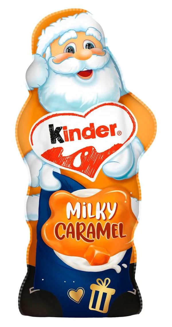 Шоколад фигурный Kinder молочный со вкусом карамели 110 г