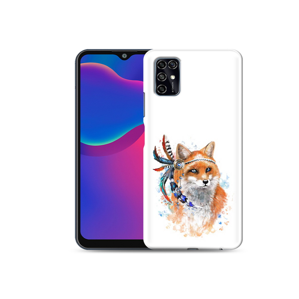 

Чехол MyPads Tocco для ZTE Blade V2020 Smart инду лиса (PT156449.442.377), Прозрачный, Tocco