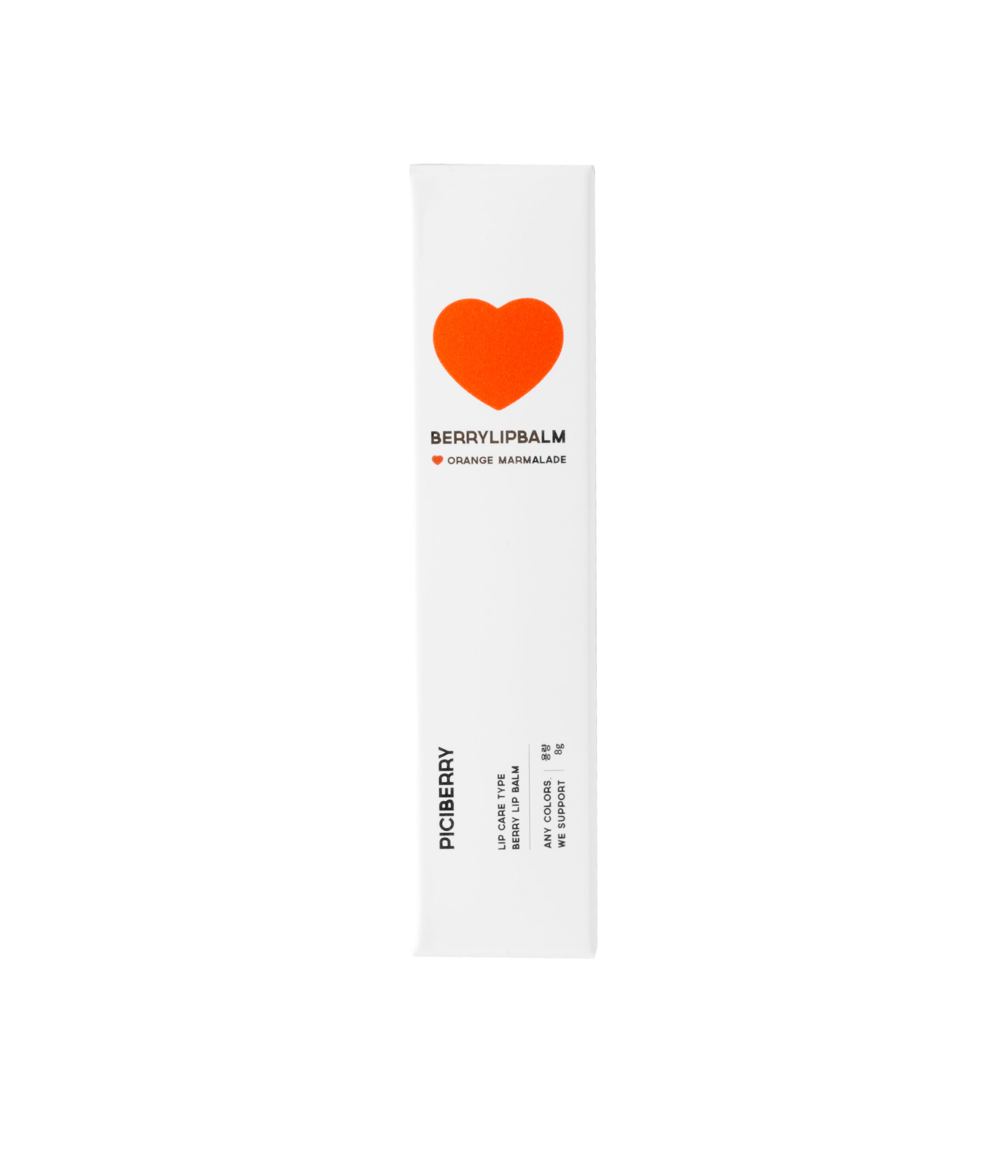 фото Гель-бальзам для губ piciberry berrylipbalm orange marmalade 8г