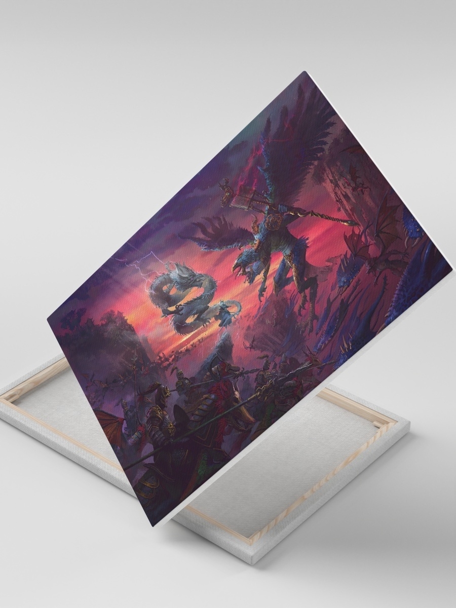 

Картина на холсте СувенирShop Warhammer 30х40, CV-GMWH5/34