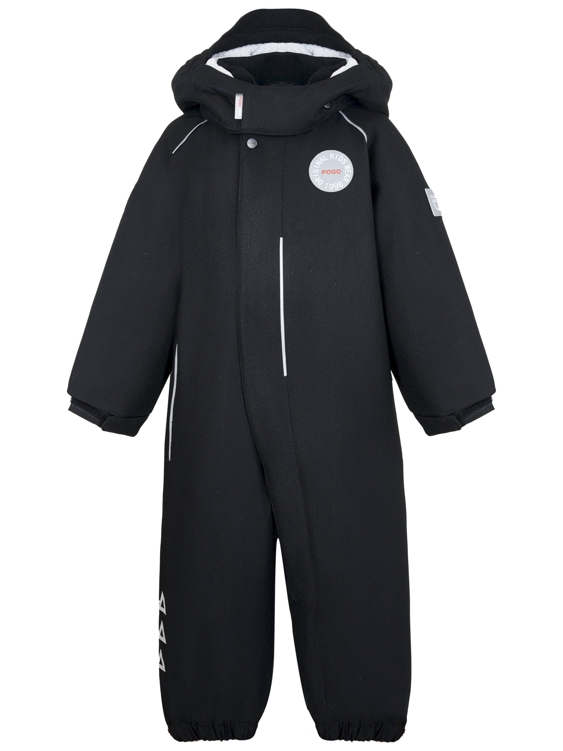 

Комбинезон детский PogoKids PG88229, черный вельвет, 98, PG88229