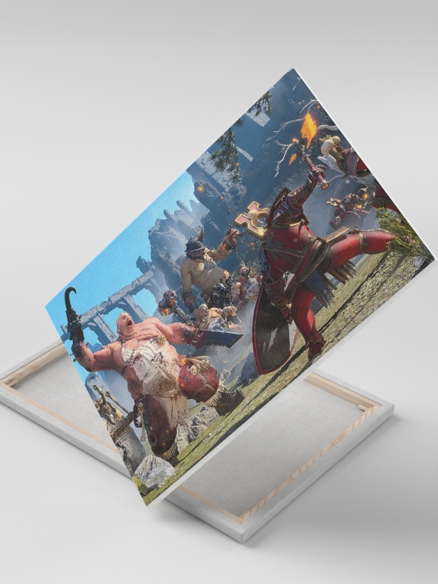 

Картина на холсте СувенирShop Warhammer 30х40, CV-GMWH3/34