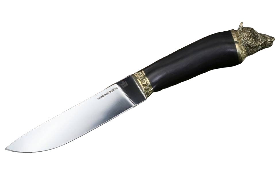 фото Мастерская самойлова нож рн-7 (95х18, литье латунь)