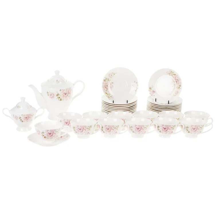 Сервиз чайно-десертный Macbeth Bone Porcelain Princess Emily на 12 персон 38 предметов