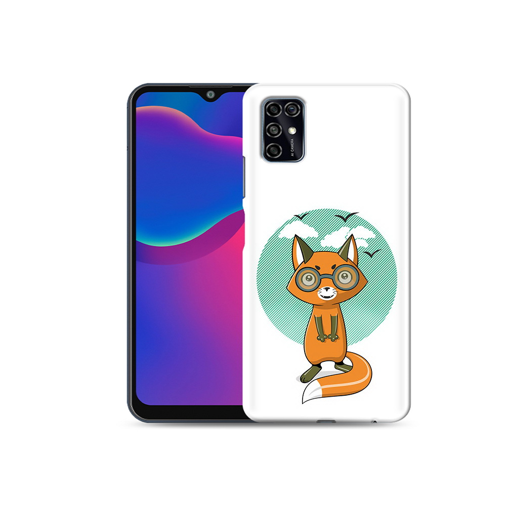 Чехол MyPads Tocco для ZTE Blade V2020 Smart задумчивая лиса (PT156449.442.348)