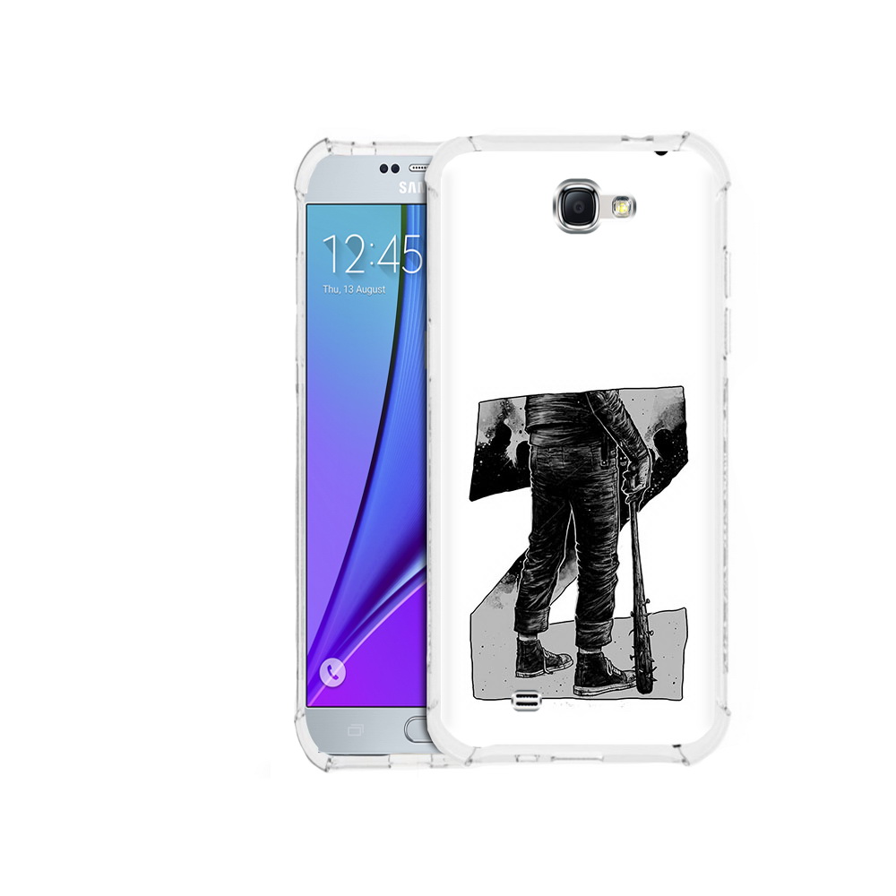 

Чехол MyPads Tocco для Samsung Galaxy Note 2 воин черно белый (PT29983.561.265), Tocco