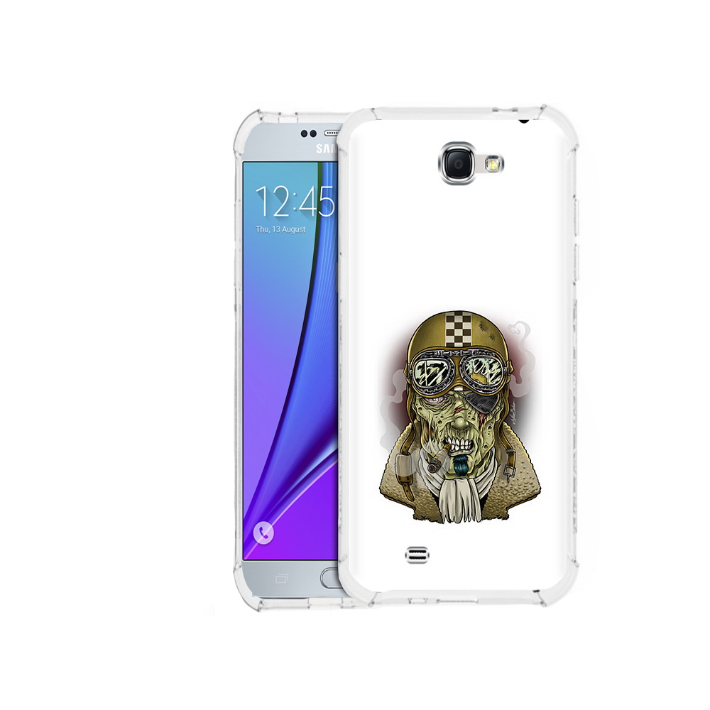 

Чехол MyPads Tocco для Samsung Galaxy Note 2 военный зомби (PT29983.561.264), Прозрачный, Tocco