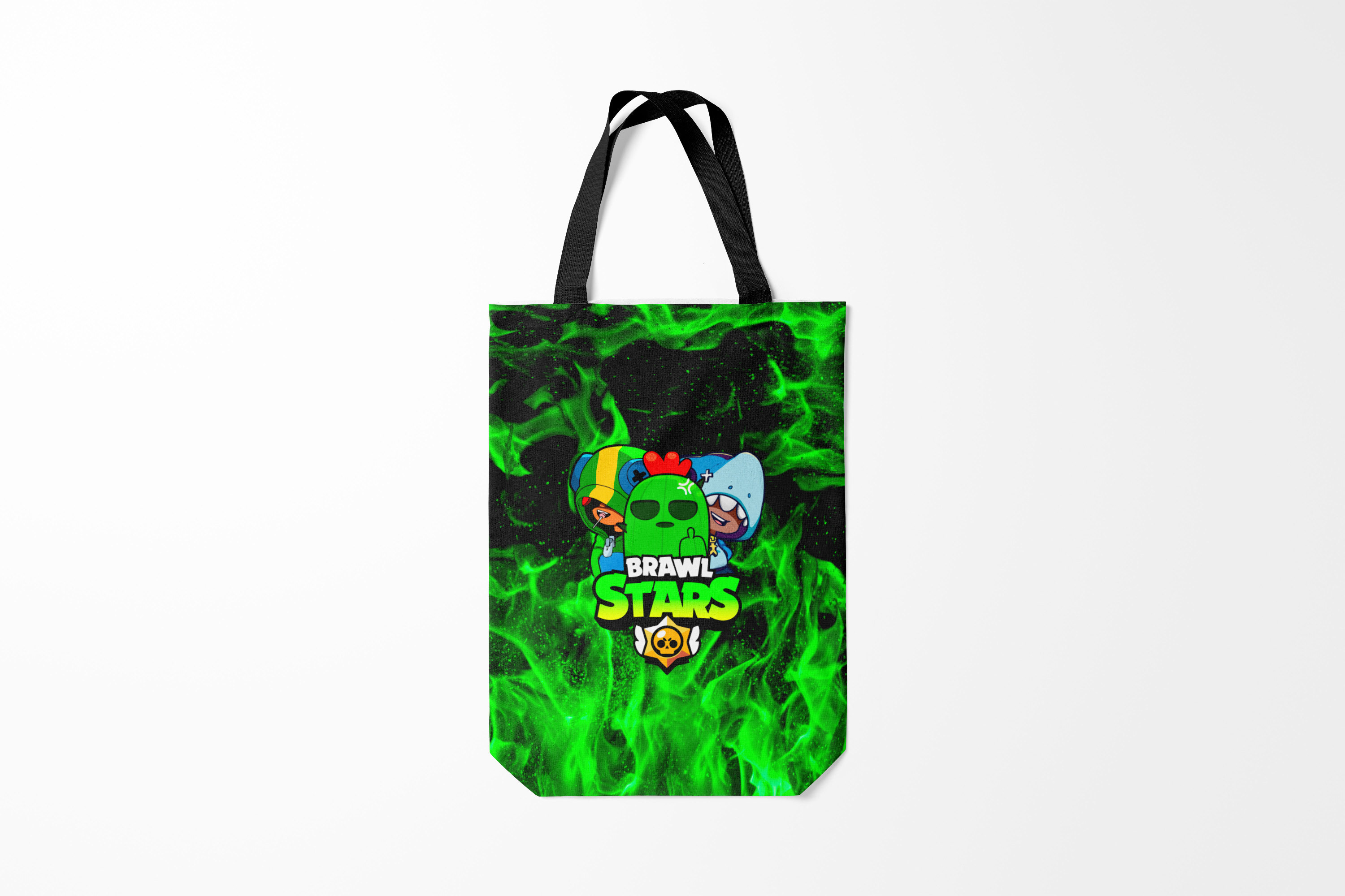 

Сумка шoппер унисекс Burnettie Brawl Stars TARA., разноцветный, Brawl Stars TARA.