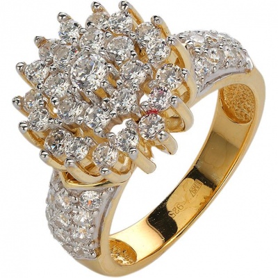 

Кольцо из серебра р. , Эстет 01К1513870РАЦ, фианит, 01К1513870РАЦ