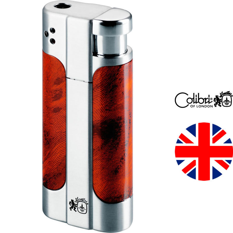 

Газовая зажигалка Colibri Accord Burlwood Satin & Polished Silver