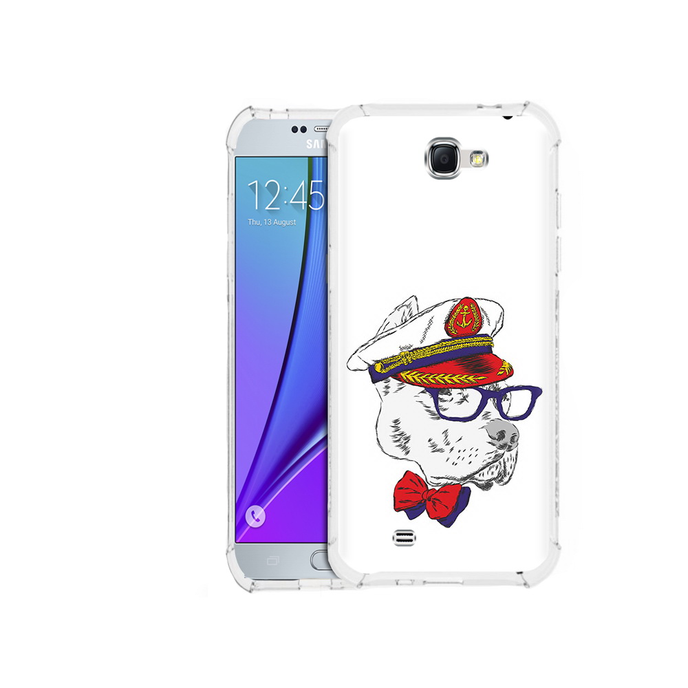 

Чехол MyPads Tocco для Samsung Galaxy Note 2 бульдог (PT29983.561.251), Прозрачный, Tocco