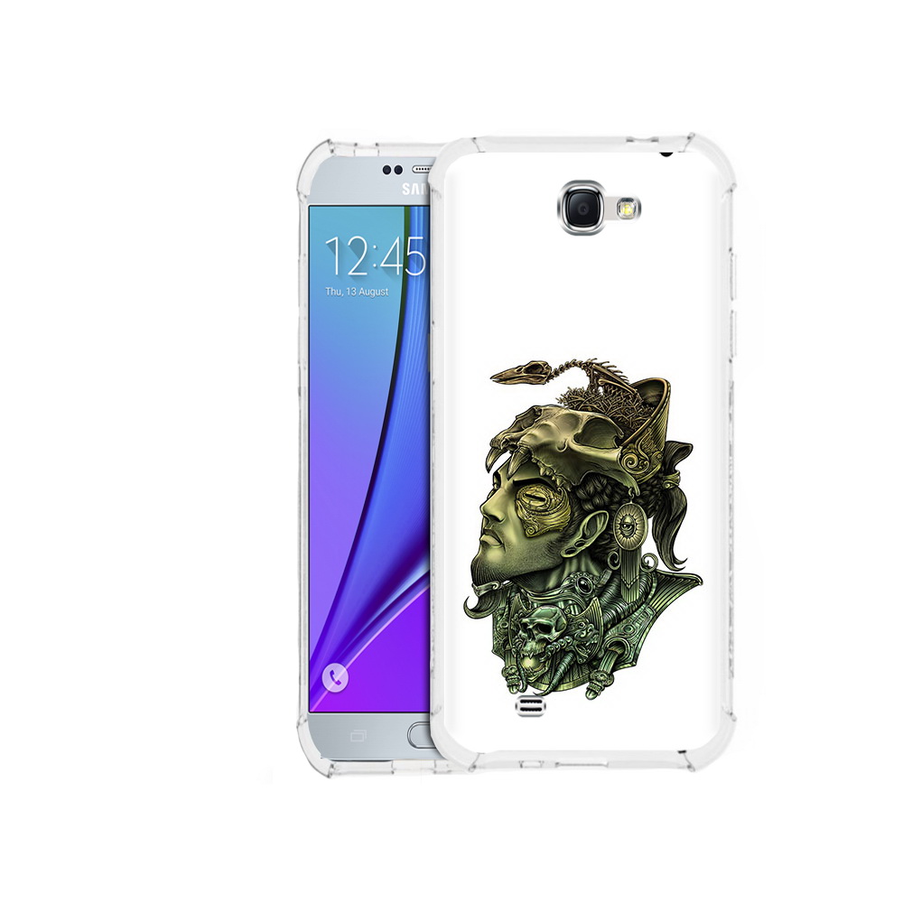

Чехол MyPads Tocco для Samsung Galaxy Note 2 бронзовый воин (PT29983.561.248), Прозрачный, Tocco