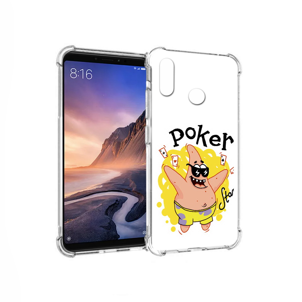 

Чехол MyPads Tocco для Xiaomi Mi Max 3 Патрик (PT115366.313.133), Прозрачный, Tocco