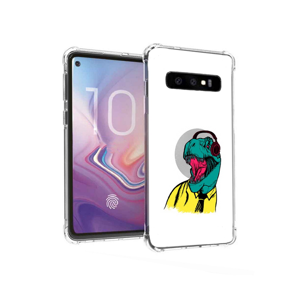 

Чехол MyPads Tocco для Samsung Galaxy S10 дино (PT125897.498.326), Прозрачный, Tocco