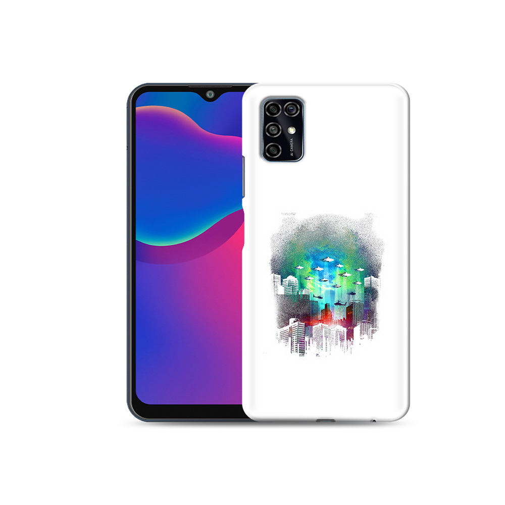

Чехол MyPads Tocco для ZTE Blade V2020 Smart город в свечении (PT156449.442.296), Прозрачный, Tocco
