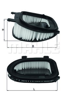 

Фильтр воздушный Mahle/Knecht LX3541