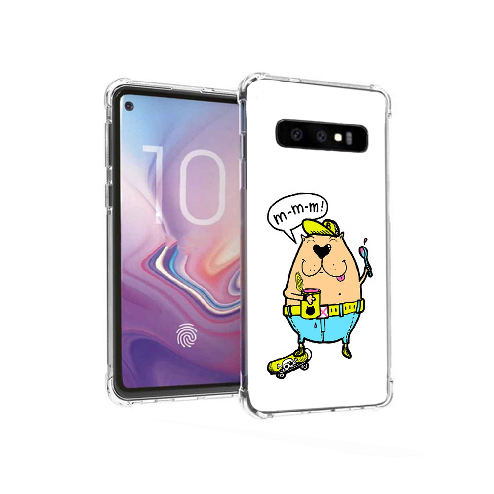

Чехол MyPads Tocco для Samsung Galaxy S10 Бобр (PT125897.498.30), Прозрачный, Tocco