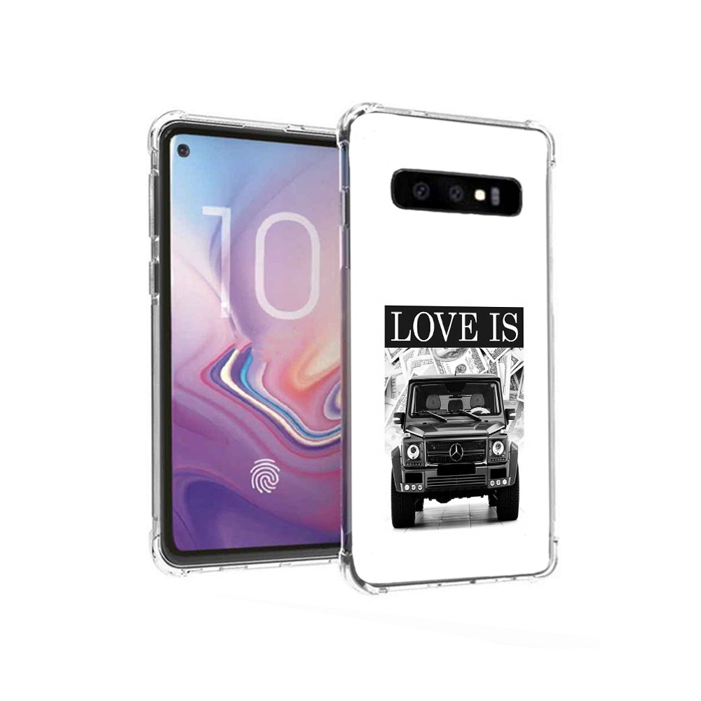 

Чехол MyPads Tocco для Samsung Galaxy S10 гелик (PT125897.498.285), Прозрачный, Tocco