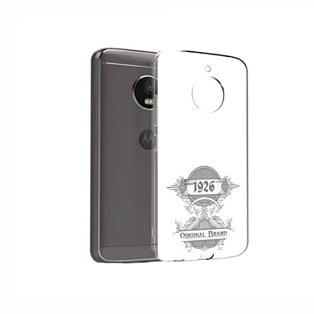 

Чехол MyPads Tocco для Motorola Moto E4 логотип черно белый (PT99977.370.446), Прозрачный, Tocco