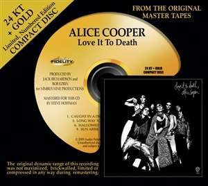 Alice Cooper Love It To Death Ltd 24 Karat Gold-HDCD 17550₽