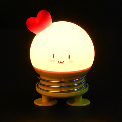 фото Ladecor светильник led, попрыгун, 10,4х7х7см, usb, пластик, жёлтый