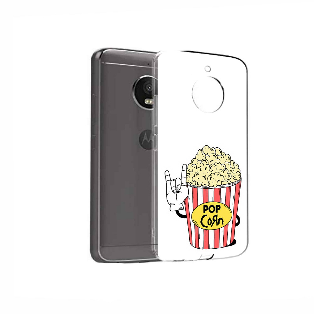 

Чехол MyPads Tocco для Motorola Moto E4 крутой попкорн (PT99977.370.427), Прозрачный, Tocco
