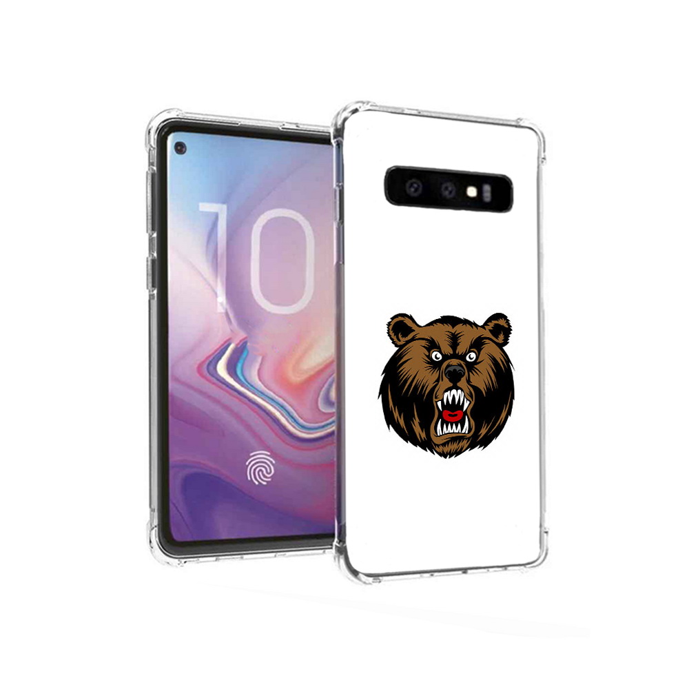 

Чехол MyPads Tocco для Samsung Galaxy S10 бурый (PT125897.498.253), Прозрачный, Tocco