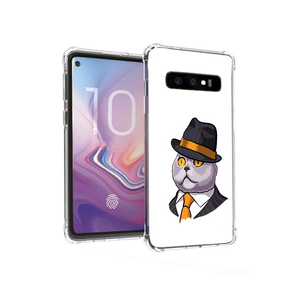

Чехол MyPads Tocco для Samsung Galaxy S10 британец (PT125897.498.247), Прозрачный, Tocco