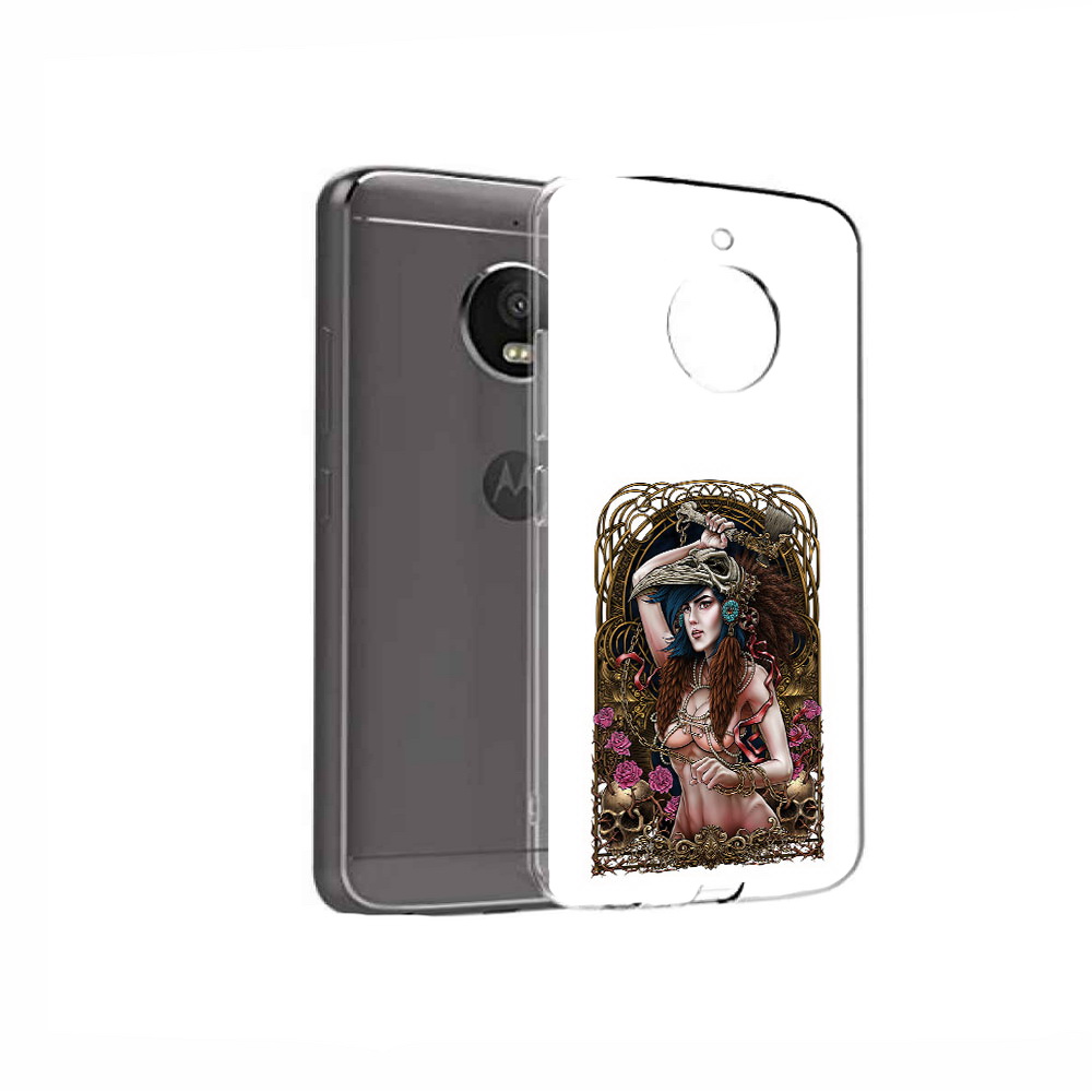 

Чехол MyPads Tocco для Motorola Moto E4 красивая девушка рисунок (PT99977.370.407), Прозрачный, Tocco