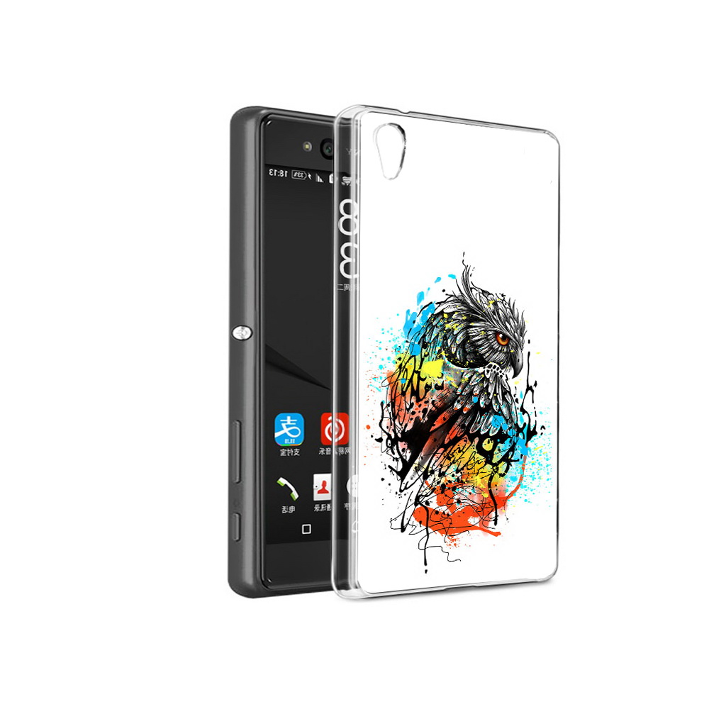 

Чехол MyPads Tocco для Sony Xperia C6 Творческая сова (PT28839.243.170), Прозрачный, Tocco