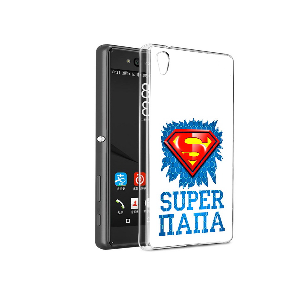 

Чехол MyPads Tocco для Sony Xperia C6 Супер Папа (PT28839.243.165), Прозрачный, Tocco