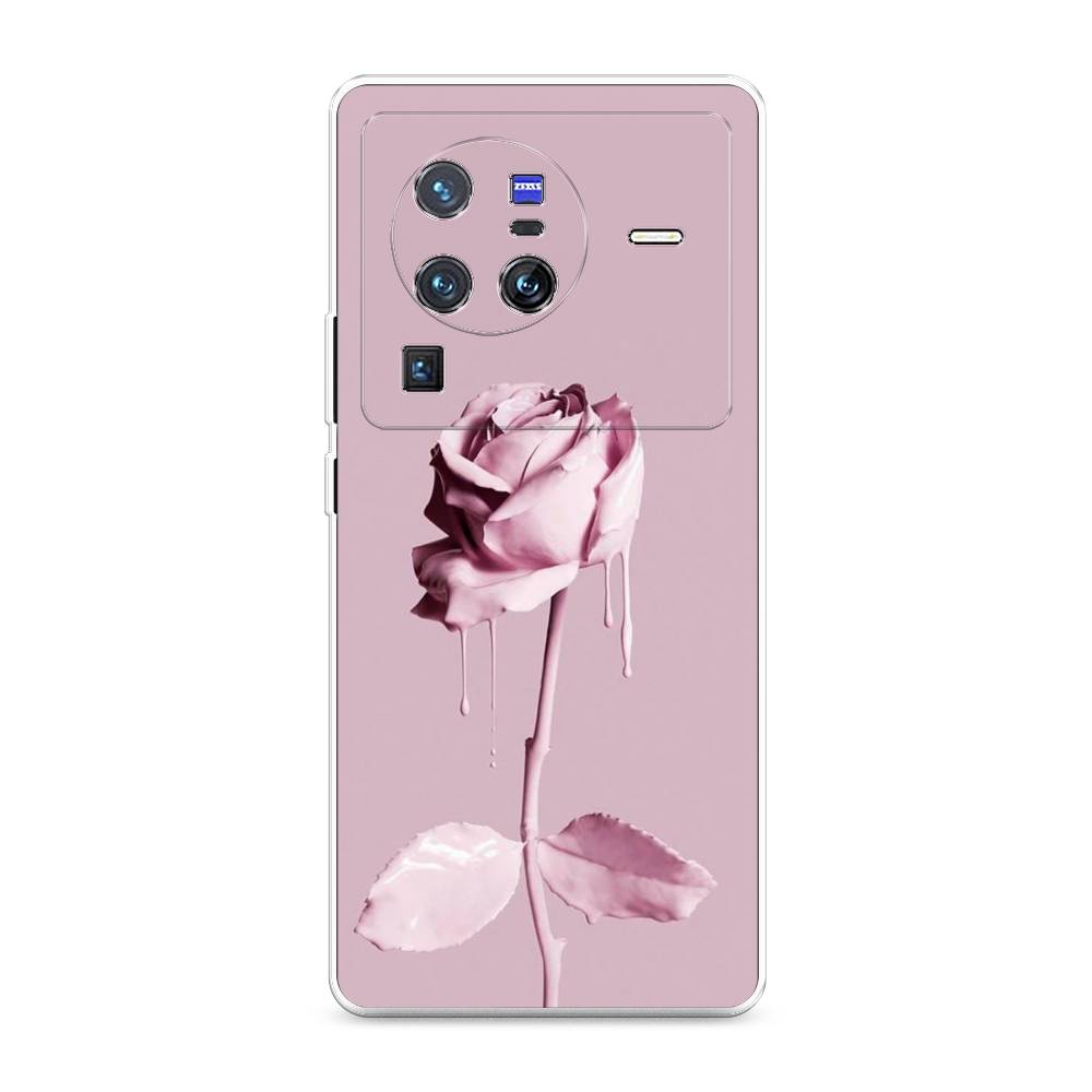 

Чехол Awog на Vivo X80 Pro "Роза в краске", Разноцветный, 266650-8