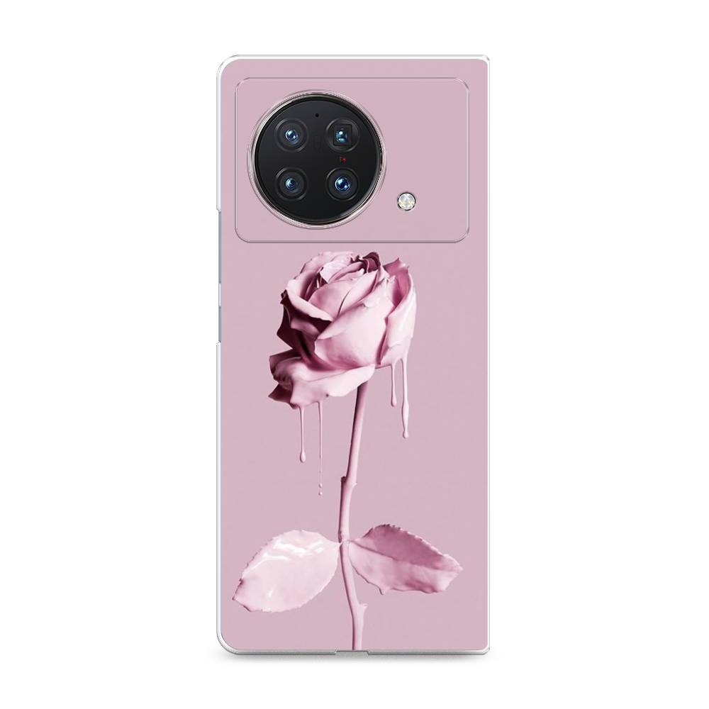Чехол Awog на Vivo X Fold Роза в краске