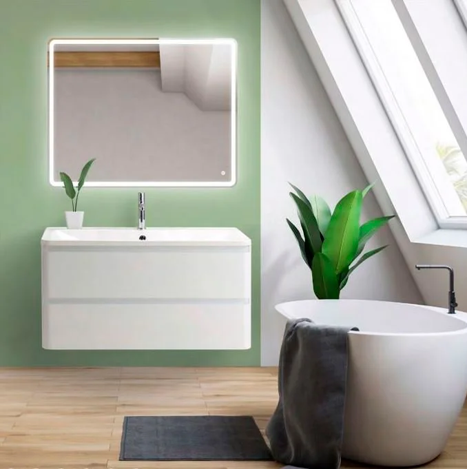 

Мебель для ванной BelBagno Albano 100 подвесная, bianco lucido, Белый, Albano 100 подвесная, bianco lucido