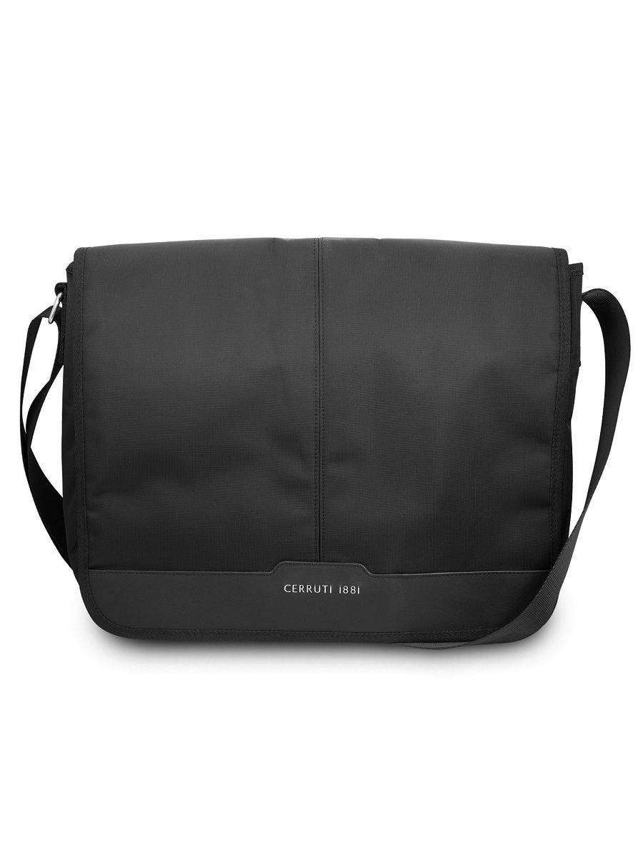 фото Сумка для ноутбука унисекс cg mobile messenger bag nylon/leather 15" черный