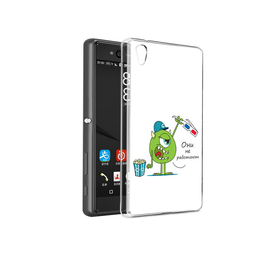 

Чехол MyPads Tocco для Sony Xperia C6 Очки не работают (PT28839.243.129), Прозрачный, Tocco