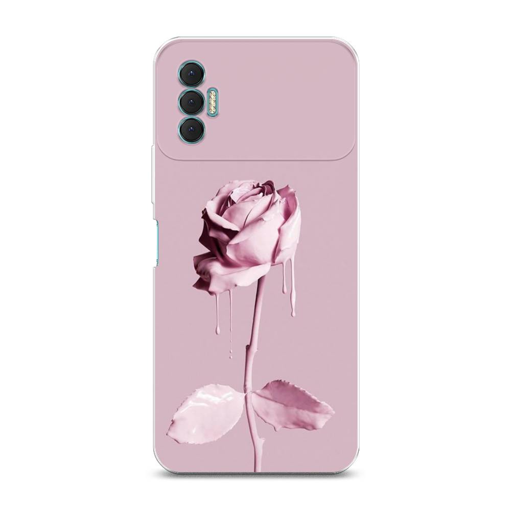 

Чехол Awog на Tecno Spark 8P "Роза в краске", Разноцветный, 301450-8