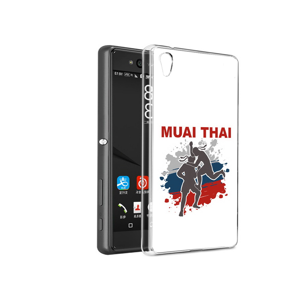 

Чехол MyPads Tocco для Sony Xperia C6 Муайтай (PT28839.243.123), Прозрачный, Tocco